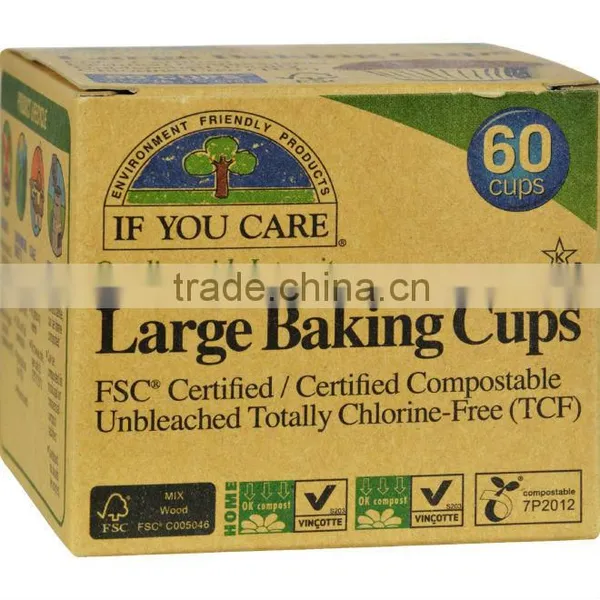 If You Care Baking Cups - Brown 2.5 Inch - Case of 24 - 60 Count