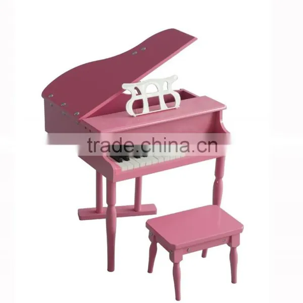 Fashion 30 Key Children Wooden Piano, Mini Child Wooden Piano Toy