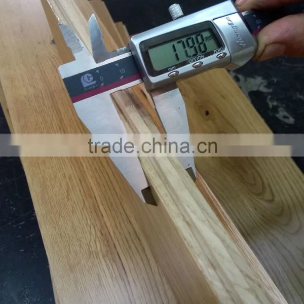 Solid Waterproof Household White Oak Wood Flooring photo-6