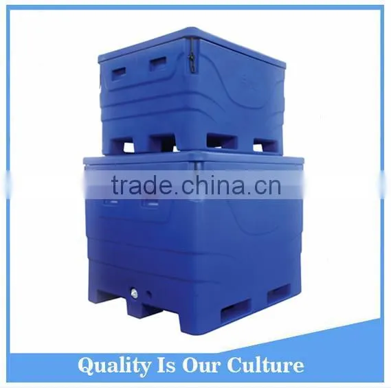 600L PE Fish Tub, Insulated Fish Container for Frozen Products ( Lid + Body Are Detachable ) Quality Choice photo-3