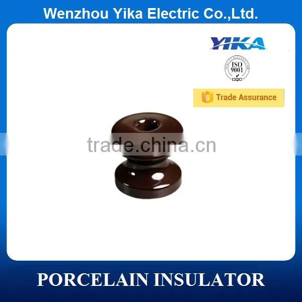 All Type Ceramic Spool Insulator Low Voltage Spool Porcelain Insulator 53-2