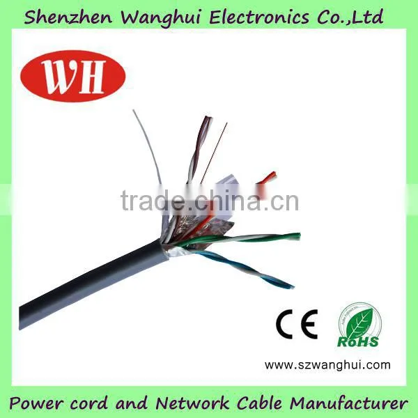 Networking Cable Armoured Cat 5e Cable Black Cmr Solid Utp photo-6