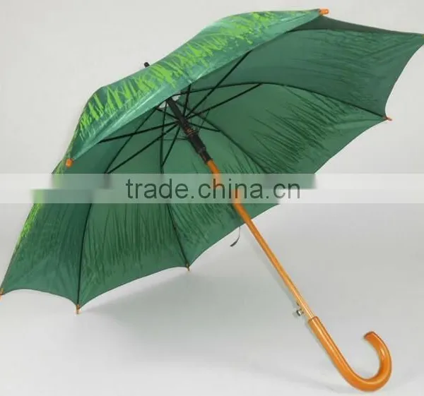 23 Inches Wooden Handle Umbrella for Plants photo-3