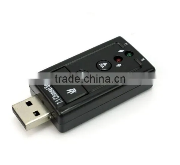 USB Virtual 7.1 Channel External Sound Card Audio Adapter photo-2