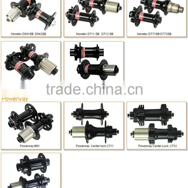 MTB Bicycle Hub Novatec Powerway Bitex dt photo-2