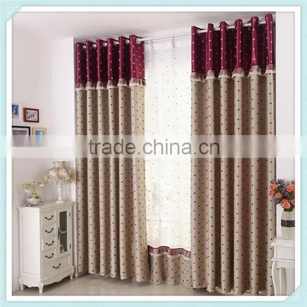 High-Grade Fire Retardant Curtain Fabric Linen Polyester Fabric Bedroom Blind Curtain photo-5