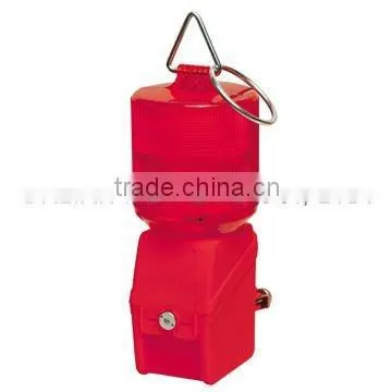 Battery Solar Powered Led Traffic Warning Light photo-2