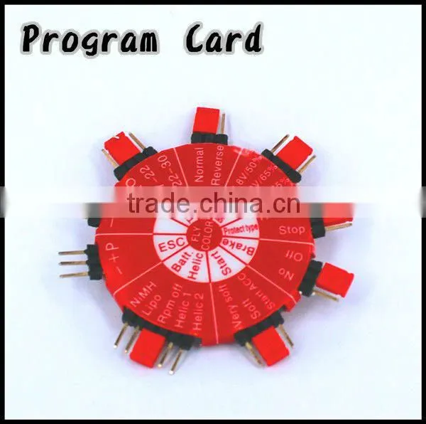 FLYCOLOR / Mystery Topspeed Speed Control ESC Program Card
