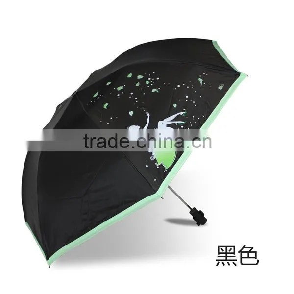 UV Resistance 3 Folding Selfie Clamp Stick Special Use Unique Design Umbrella photo-5