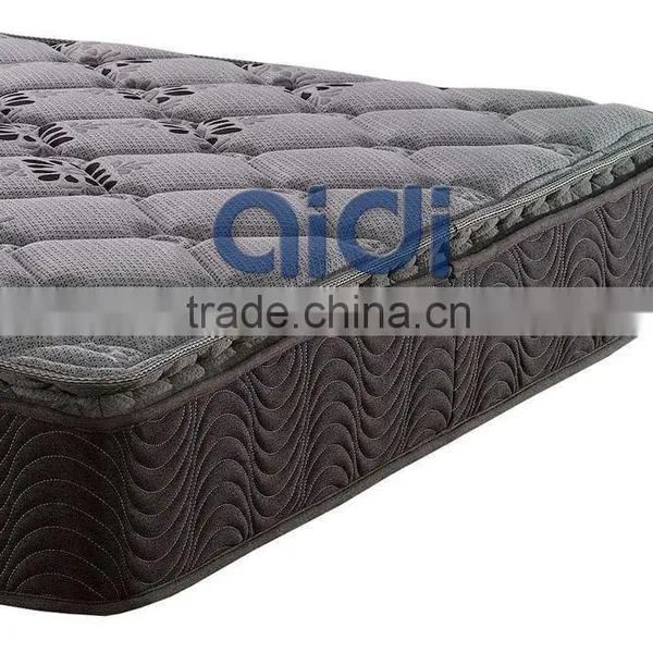 Cheap Price King Size Bonnell Spring Polyurethane Foam Stock Lots Mattress AC-1414 photo-4