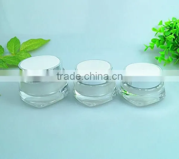 Acrylic Vitamin Skin Care Cream Plastic Jars photo-5