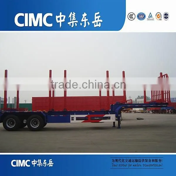 CIMC OEM Manufacturing 40t Wood Transport Multi Axle Trailer photo-3