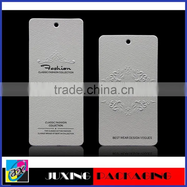 Paper Tags With Black Background for Clothing