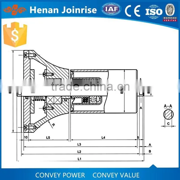 New Condition and CE Certification Belt Conveyor Aligning Roller photo-2