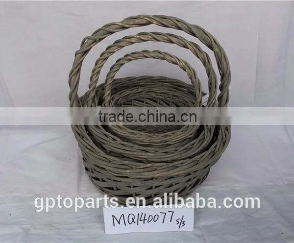 Eco-friendly Cheap Small Willow Baskets With Handles Cheap Wicker Baskets photo-2