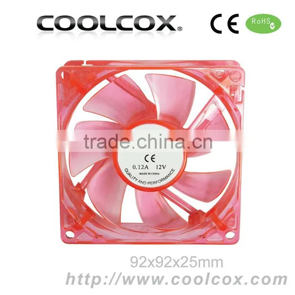 92x92x25mm PC Case Cooling Fan,9225 UV LED Axial Fan,DC 12V,Sleeve or Ball Bearing,Exhaust Lighting Fan photo-2