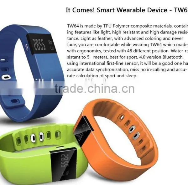 2016 New Gadets Phone Finder TW64 Smart Bracelet photo-3