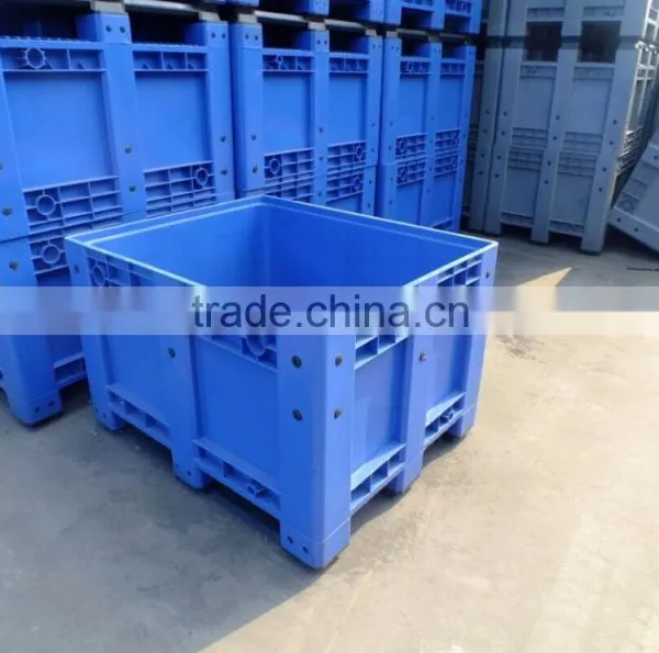 Insulated Plastic Box Pallet for Cargo Transport 1200x1000x760mm