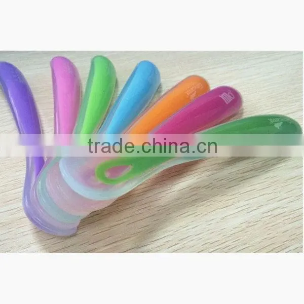 Bottom Price Hot-sale Food Grade Durable Silicone Baby Spoon photo-5