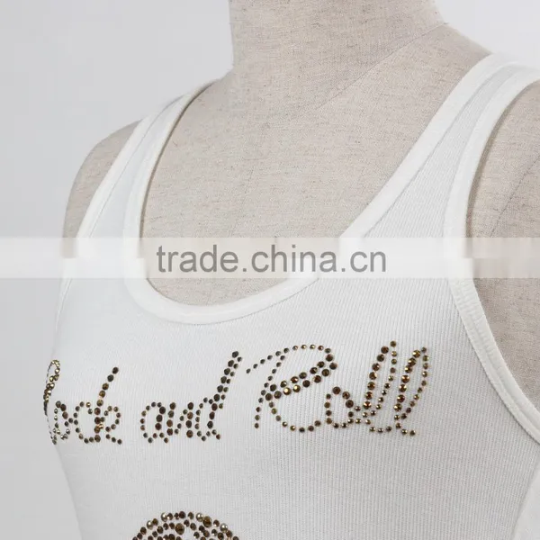 F5S15096 Women Printed Design Tank Top Fitness photo-4