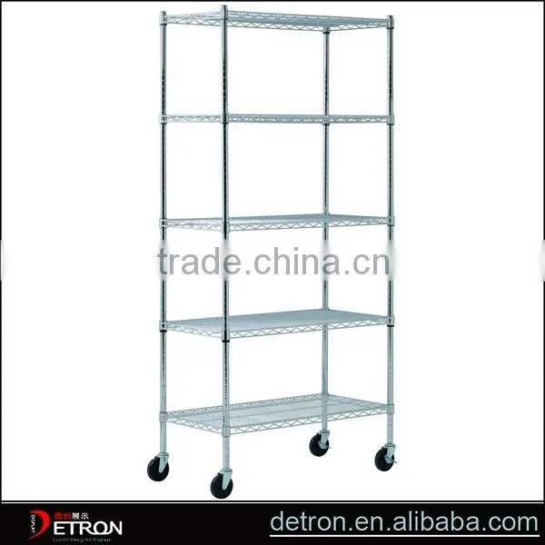 Easy Assemble DIY Metal Wire Shelf Rack photo-5