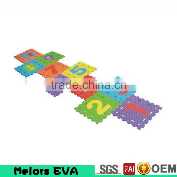 Melors Cartoon Portable Colorful Vivid Pattern Practic Playground Eva Foam Play Mat for Crawling Assembled Supplier photo-5