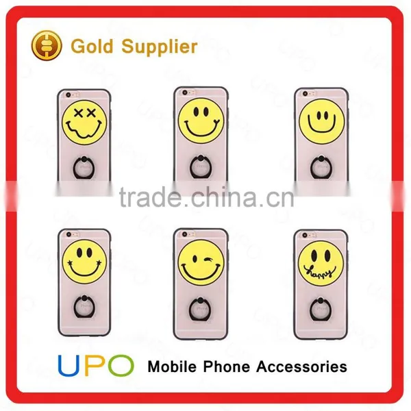 [UPO] 2016 Factory Price Ring Holder for Mobile Phone, Hybrid TPU PC Shockproof Mobile Phone Case for IPhone 6s photo-4