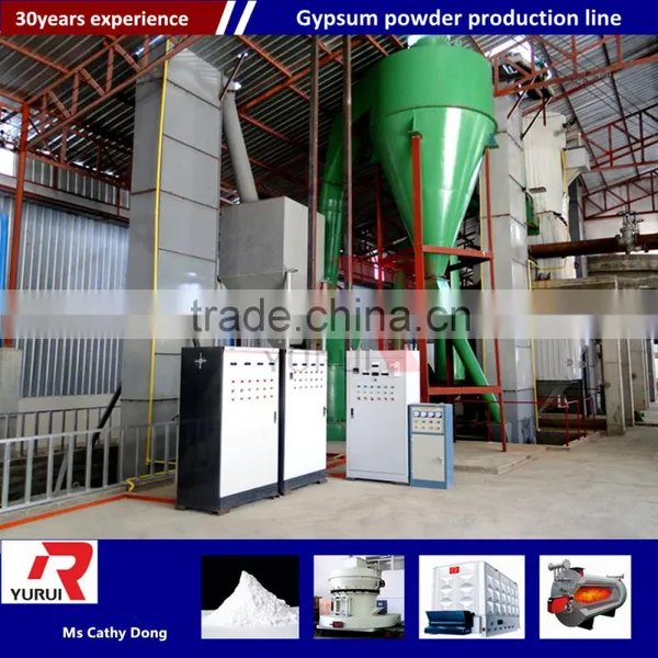 Easy Operating Natural Gypsum Powder Plant Machinery Plaster Making Machine photo-6