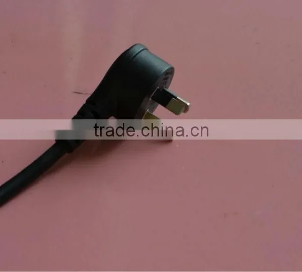 Side entry Saa plug SAA power cords