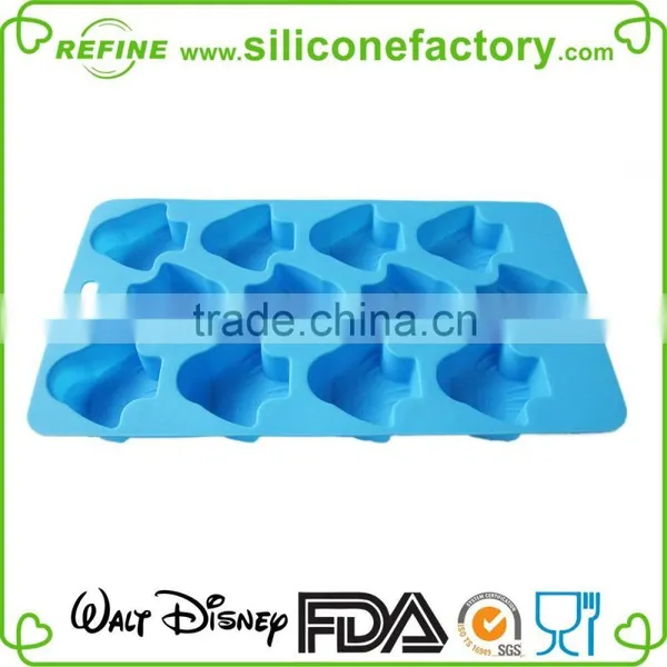 2016 Novel Design Cute Tropical Fish Shape Silicone Chocolate Mould photo-2