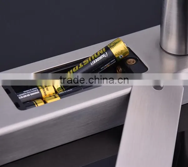 Rfid Cylinder Digital Keypad Door Handle Lock With European Mortise photo-5