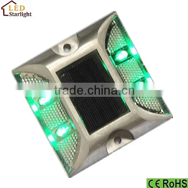 Flashing Solar Traffic Road Stud Marker Lights for Track photo-3