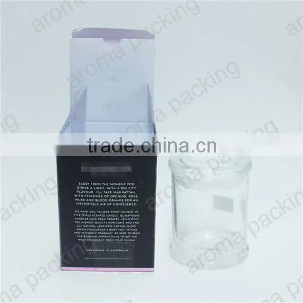 Customer Luxury Design Colorful Cardboard Box for Candle Packing photo-2