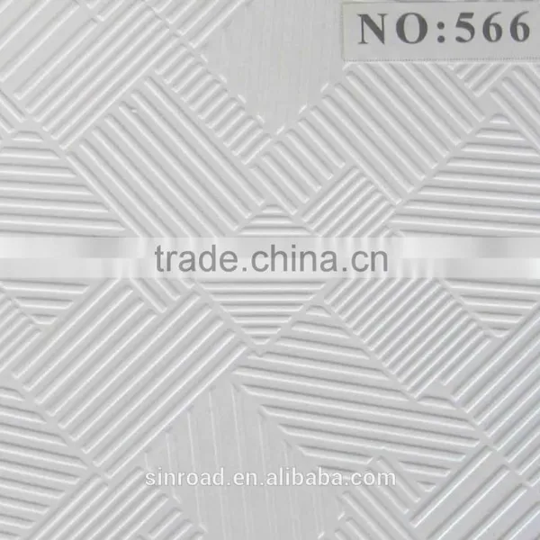 Acoustic PVC Gypsum Board Suspended Ceiling Panel photo-2