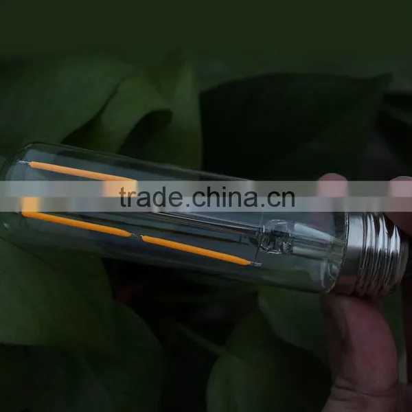 Intage LED Filament Bulb,Edison T30 Style,4W 6W,2700K,E26 ,Retro Lamp,Dimmable photo-4