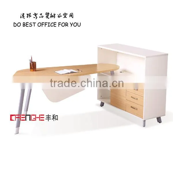 Hot Sale Wooden Office Furniture Melamine Office Table Design