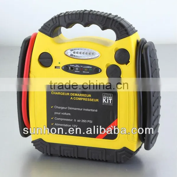 Portable Multi-function 17AH Jumper Starter With Peak Power Reach 900A