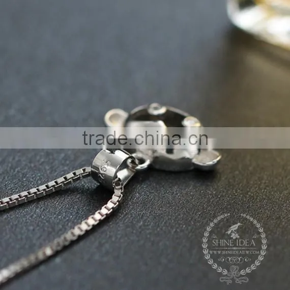 925 Sterling Silver Butterfly Necklace Fashion Women Necklace Supplies 6360437 photo-2