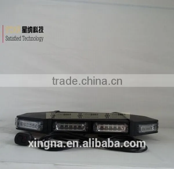 Wholesale Police Car Amber Emergency Led Strobe Warning Mini Lightbar TBD-A352 photo-6