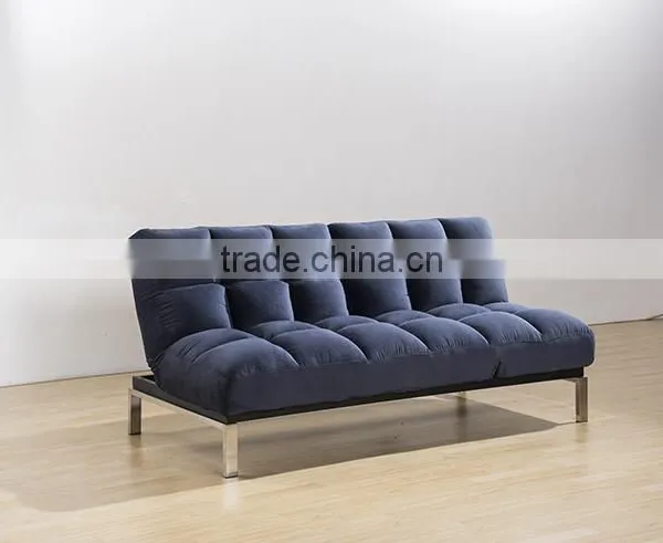 Special Functional Folded Fabric Sofa Bed Without Armrest photo-6