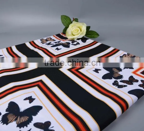New Fashion Women Dress Lycra Fabric Digital Printting Polyester Scuba Fabric photo-3