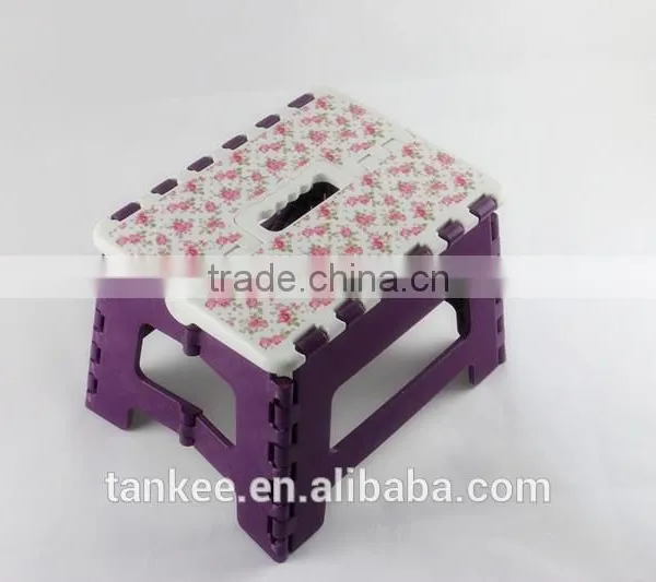 Popular Outdoor Plastic Chairs Folding Portable Step Stool photo-3