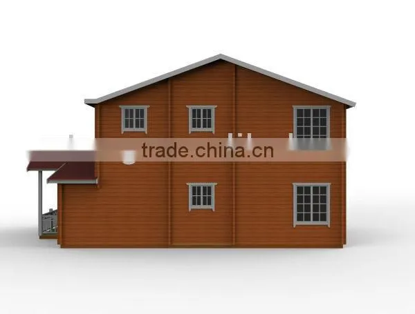 Two Floors Comfortable Wooden Prefabricated Home STW127 photo-3