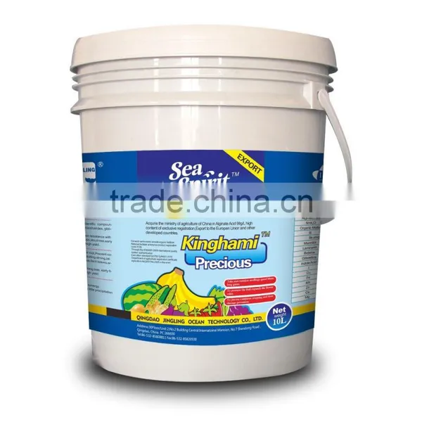 Amino Acids, Betaine, Sodium Alginate, Mannitol, , Seaweed Liquid Fertilizer