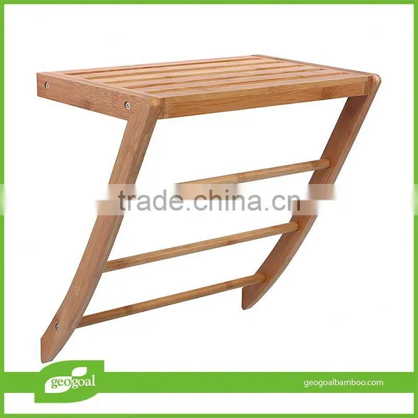 Bathroom Accessory Bamboo Bamboo Shelves