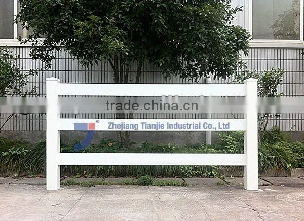 3 Rails Pvc Farm Fence