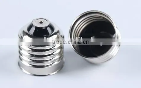 Nickel Plated Brass Edision Lampholders E27 Brass-Nickel Soldering Lamp Base for LED CFL Incandescent Bulbs With CE SGS photo-2