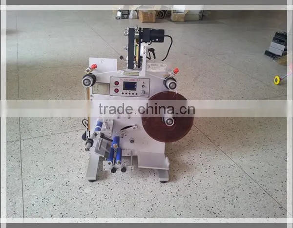 SL-130 Double Sided Round Bottle Sticker Label Printing Machine photo-3