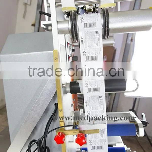 Vertical Sticker Double Side Labeling Machine for Round Bottles/cans photo-3
