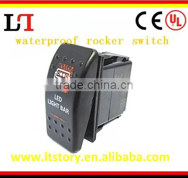 Car LED Light Waterproof Rocker Switch photo-2